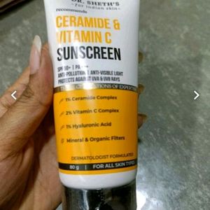 Dr Seth Vitamin 80 G Big Size Sunscreen Spf 50+