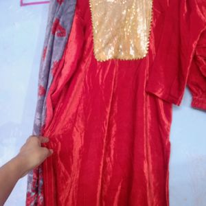 Red Shehneel Suit