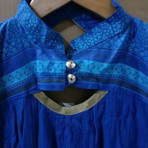 Designer Blue Anarkali