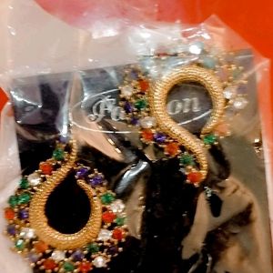 Beautiful Earrings Tops Jhumka For Weding Partwear