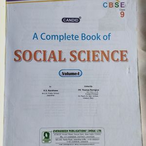 Social Science Book For Class 9