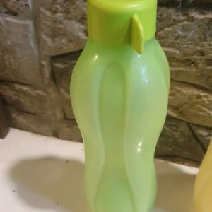 Set Of 2 Tupperware Small Bottles