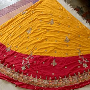 Unstitched Lehenga Choli And Dupatta For Women