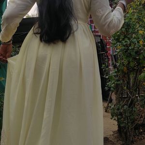 Yellow Anarkali Dress/kurta