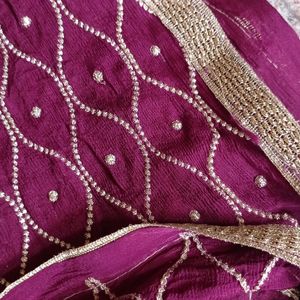 Zari Thread Wedding Dupatta