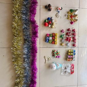 Christmas Ornaments With 3 Tinsels!