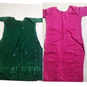 Chikan Kari Kurti Only One As Your Choice