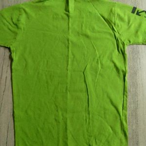 Off-White Green colour T-shirt Medium Size For Men