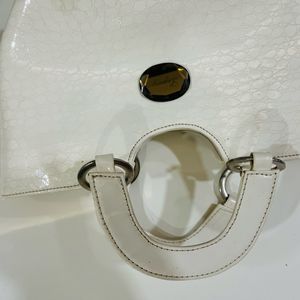 White Small Handbag