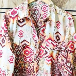 Designer Printed Shirt Size-42-44