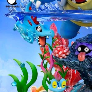 Pokemon Ocean Family Model Statue Resin