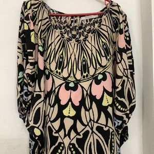 Size-L, Butterfly Design Top, New Like, Loose Fit.
