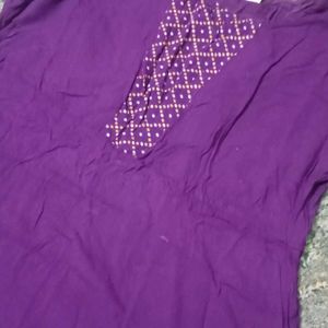 Purple Kurti