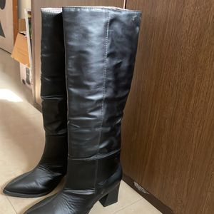 Imported Black Boots