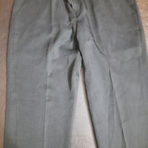 Black Straight Fit Pants