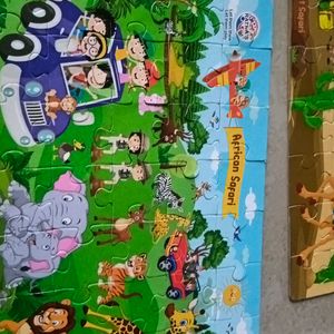 Set(4 In 1 Jigsaw Puzzle)