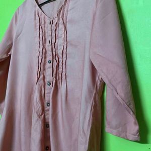 Peach Color New Top For Ladies