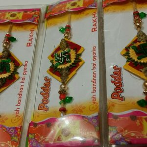 Beautiful Raakhi (Pack of 6)