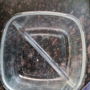 Attractive Glass Container Serving Bowl