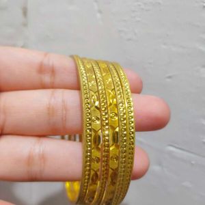 Gold Plated Bangles For Women