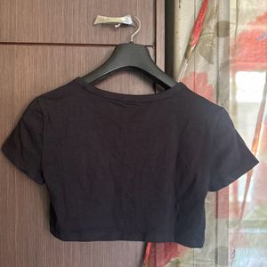 Black H&M Crop Top