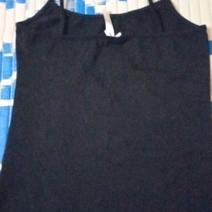 Stylish Black Crop Top -  Sleeveless Sequine Work