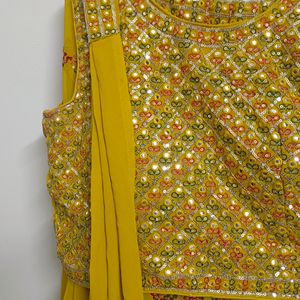 Haldi Designer Lehenga Choli Set