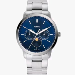 Fossil Men's Wrist Watch Silver Os