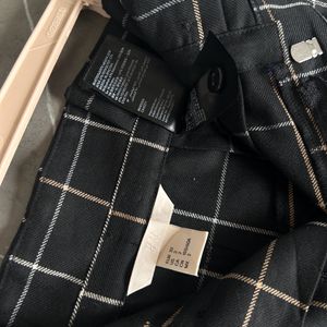 H&M Plaid Trouser