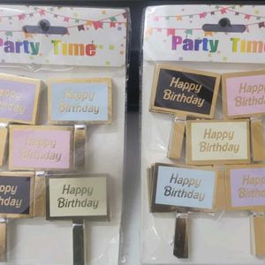 Multi Colour Cake Paper Tag 100pcs