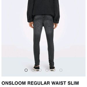 ONLY&SONS Black Washed Skinny Fit Denim