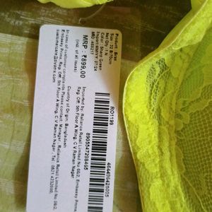 Zivame Lime Green Bra