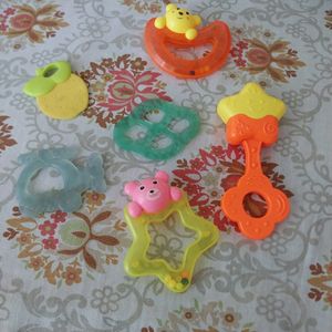 New Born Teether Nd Jhunjhune Set