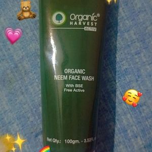 Organic Harvest Neem Facewash