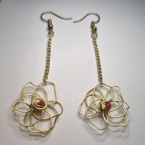 🌼Handmade Flower Earrings