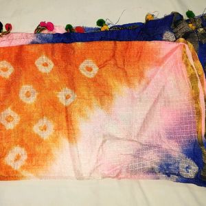 Multicolour Kota Silk Dupatta