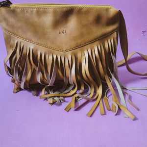 Fringe Crossbody Sling Bag