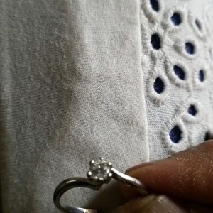 Diamond Look Alike Ring