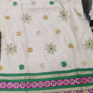 Party Wear Suit, Pant And Dupatta