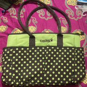 diaper bag with changin mat