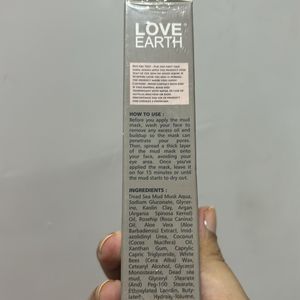 Love Earth Dead Sea Mud Mask