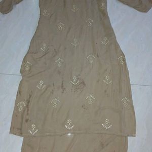 Straight Long Kurti