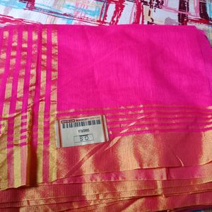 Beautiful Pink Bnarasi Saree🥰