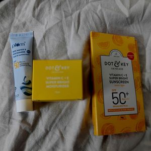 Sunscreen And Moisturizer Combo