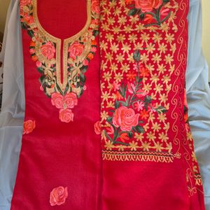 Beautiful Kashmiri Aari Work Suit