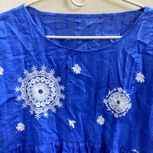 Short Blue Tunic