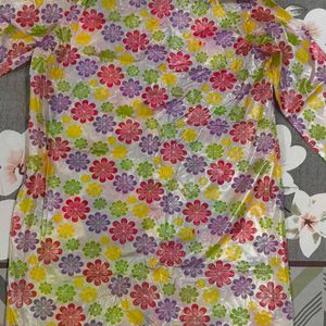 Floral design Rain Coat For Women