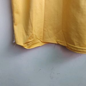 Beautiful Yellow Embroidered Dress