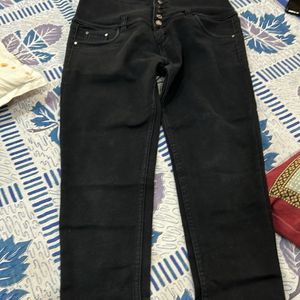 Womens Black Jeans 34 Size