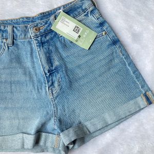 H&M Pinteresty Y2k Coquette Denim Shorts